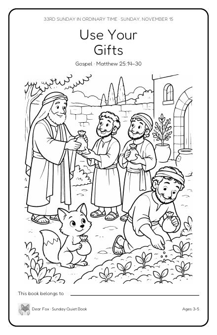 Use Your Gifts booklet cover
